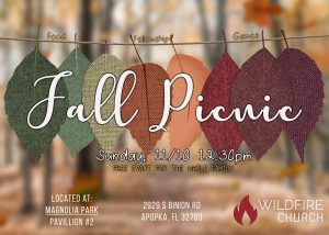 Fall Picnic @ Magnolia Park | Apopka | Florida | United States