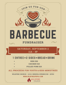 Kids/Youth BBQ Fundraiser