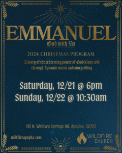 "Emmanuel" Christmas Program